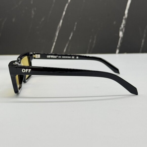 NEW OFF-WHITE OERI13A WARREN 1018 SUNGLASSES UNISEX SQUARE HAVANA EYEWEAR - Picture 6 of 9